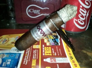Another way to hold your cigar.